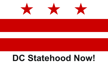 [D.C. Statehood Green party flag of D.C.]